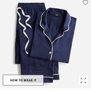 JCREW - Eco dreamiest long-sleeve pajama set
